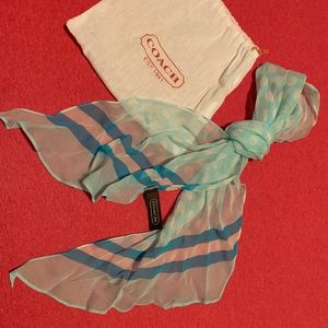 Coach Sheer Scarf